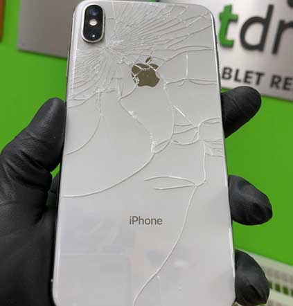 iPhone Back Glass Cracked